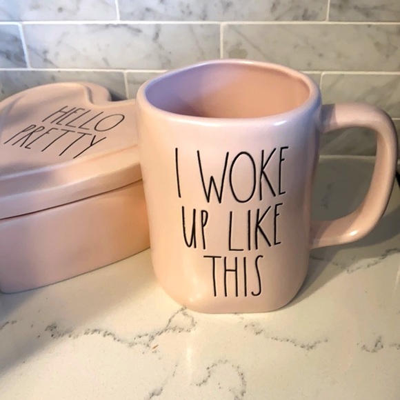 Rae Dunn Other - RAE Dunn “I woke up like this” mug